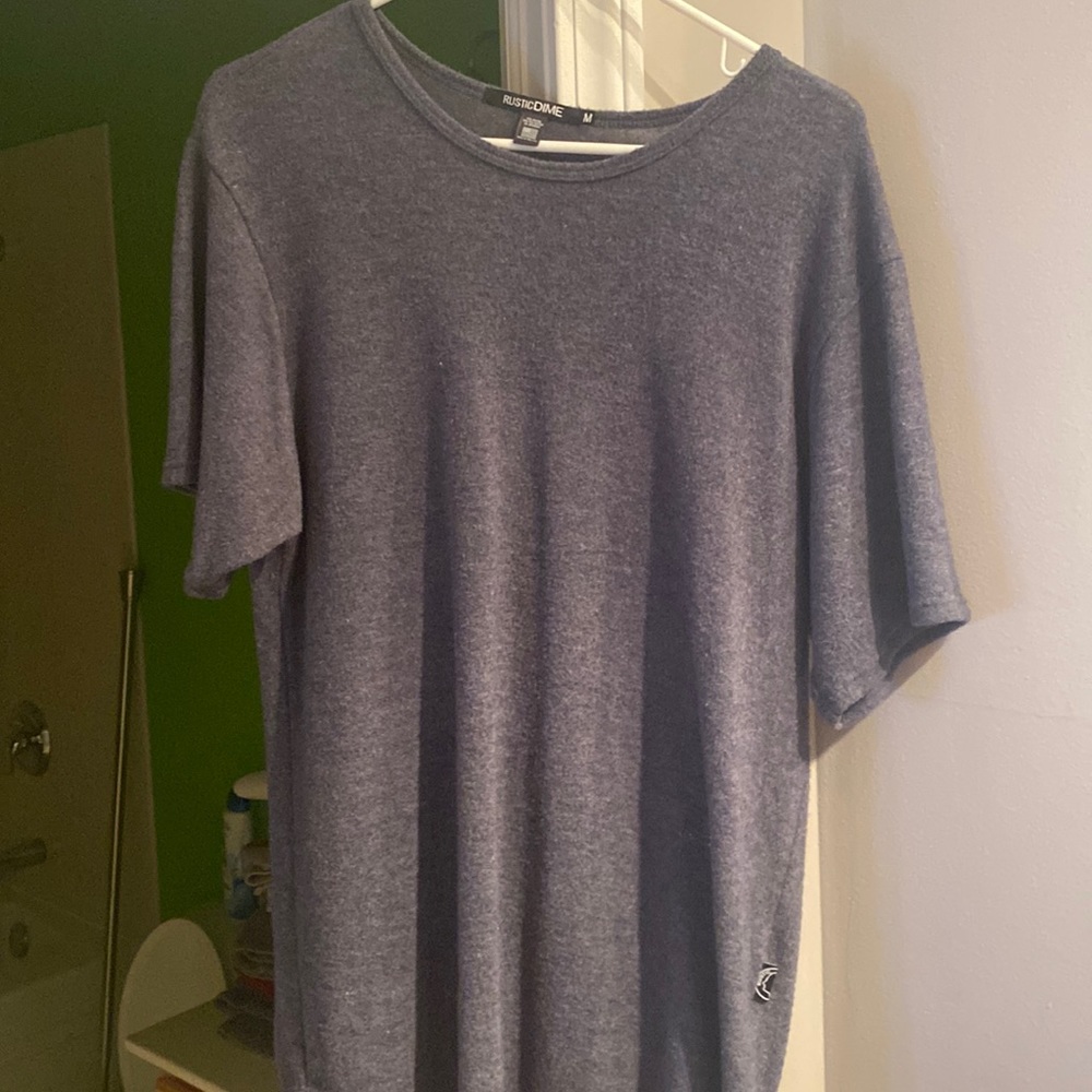 Rustic Dime mens medium drop tail t shirt